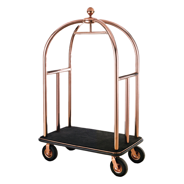 Hotel luggage trolley
